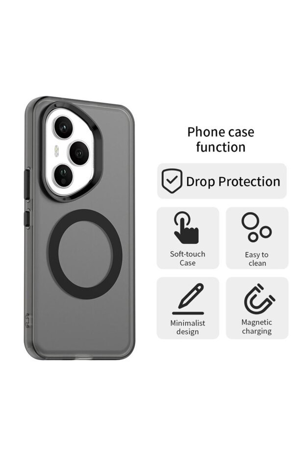 Honor 400 Pro CandyCase MagSafe, μαύρο - 2