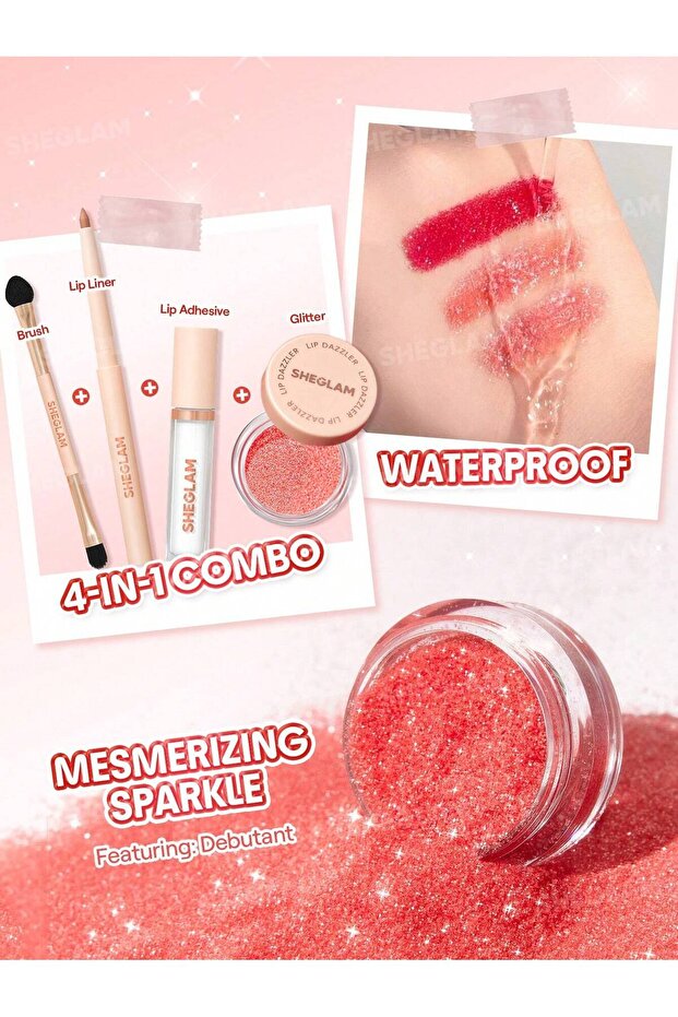 - Lip Dazzler Glitter Kit - 6