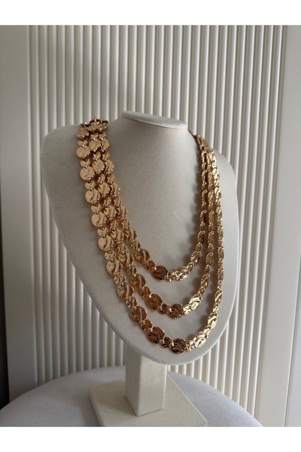 Brand Model Multiple Chain Necklace
