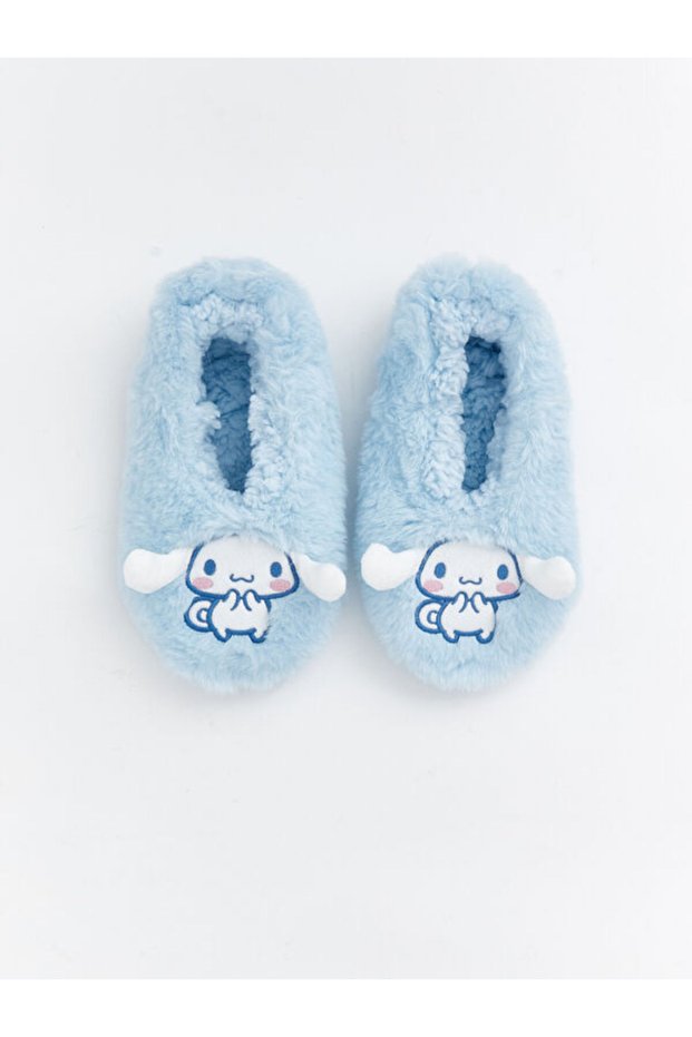 I Cinnamoroll Embroidered Non-Slip Sole Girls' Home Socks from Freezen Store