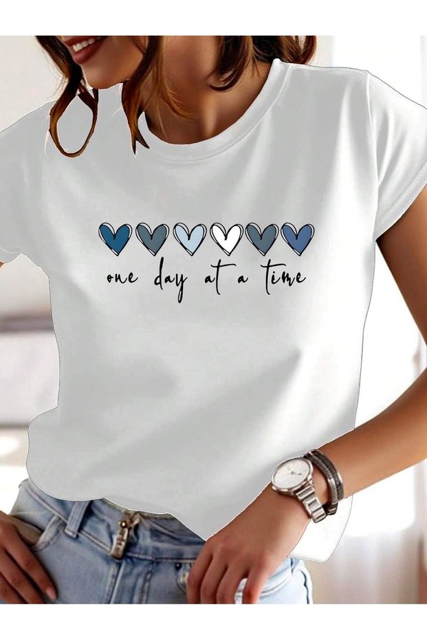 Women's T-Shirt T-Shirt New Printed