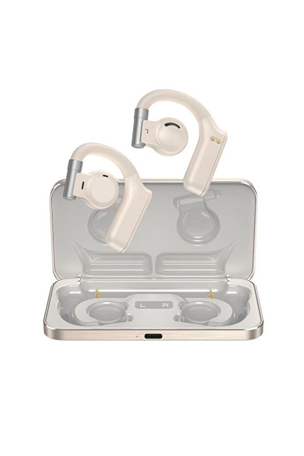 T18 TWS Wireless Bluetooth Earbuds V5.2 – 10H Playtime – Type-C Charging – White