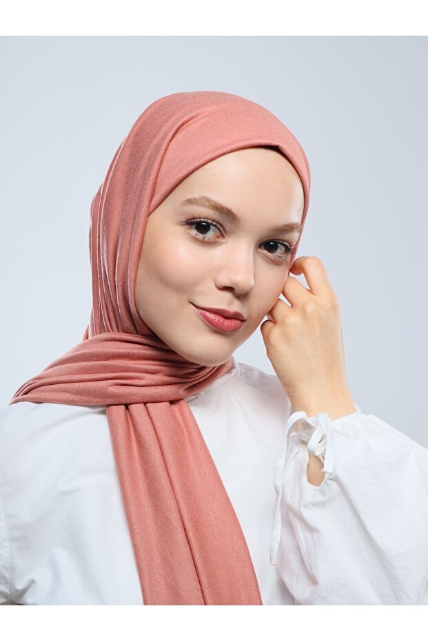 Yavruağzı شال قطن ممشط