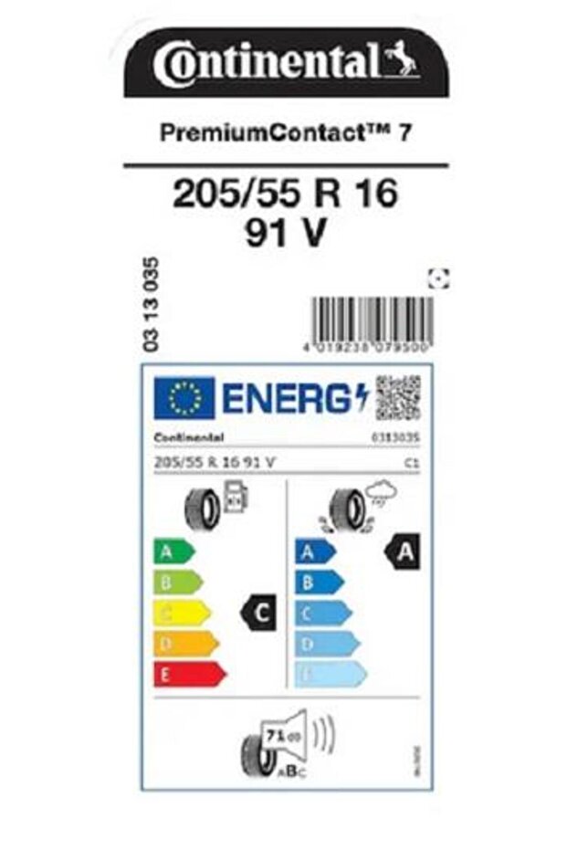 205/55R16 91V PC7 - 2