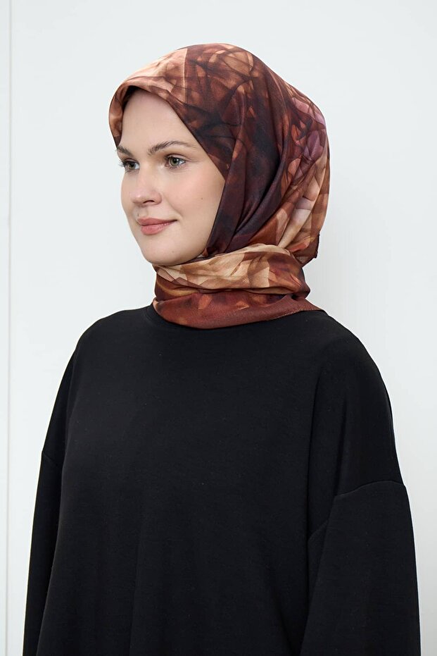 Crystal Pattern Lina Scarf - 2