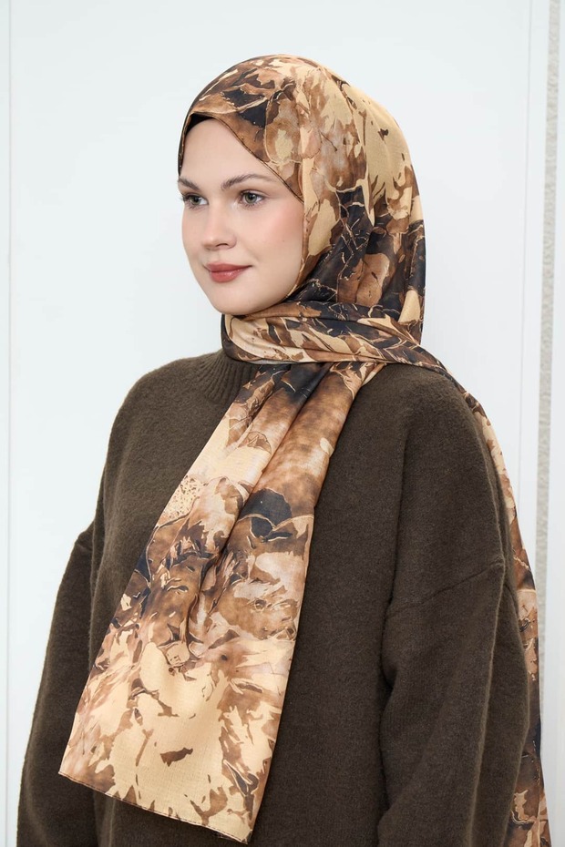 شال لينا بنمط باقة الزهور - 2