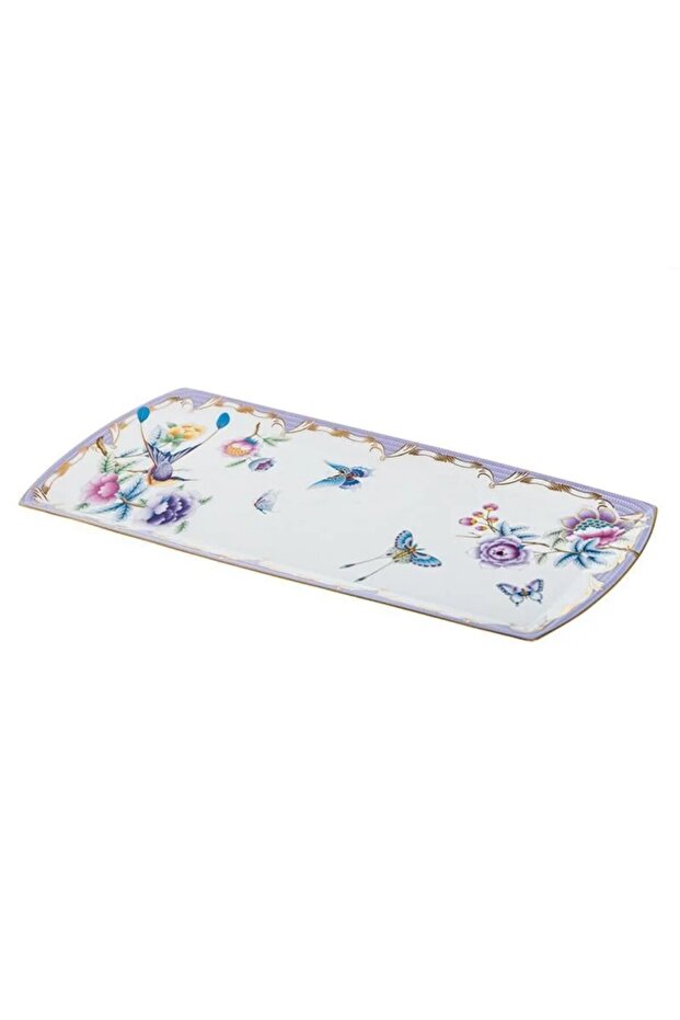 Papillons Purple - Large Kayak Plate 35 cm