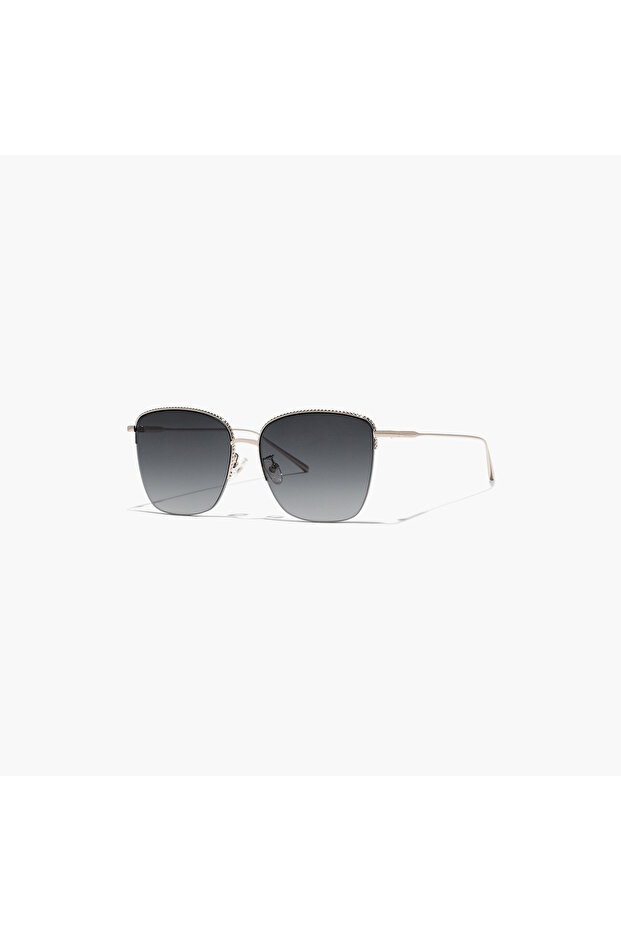 MAGNOLIA Grey Lens 59 mm Oversized Sunglasses