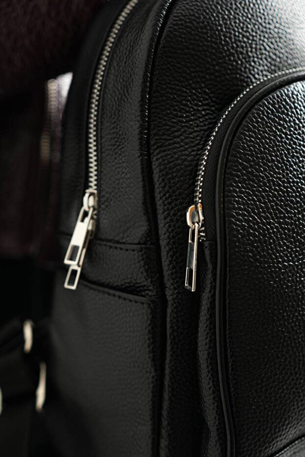 Mepa Model Genuine Leather Backpack - 6