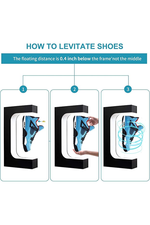 Hanging shoe display stand – a stylish way to showcase your shoes and attract attention. - 6