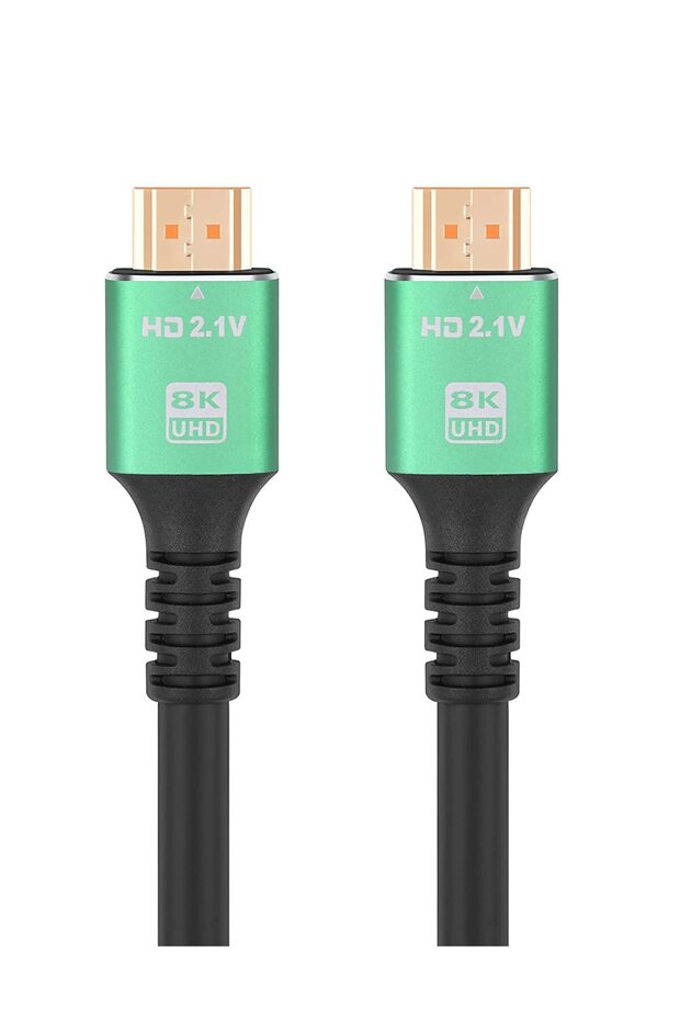 كابل HDMI معدني CPS8K15 بطول 1.5 متر، يدعم 8K بتردد 60 هرتز، إصدار HDMI 2.1