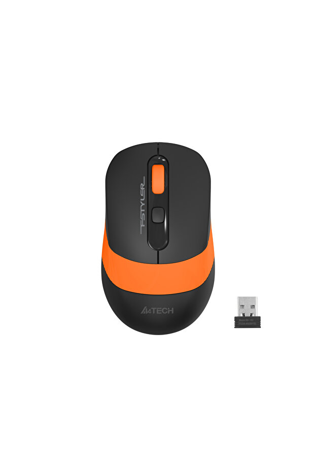 TR20 FG10 2000dpi 2.4G ماوس لاسلكي برتقالي