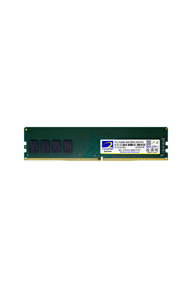 ذاكرة الكمبيوتر MDD416GB3200D سعة 16 جيجابايت (قطعة واحدة) DDR4 بسرعة 3200 ميجاهرتز
