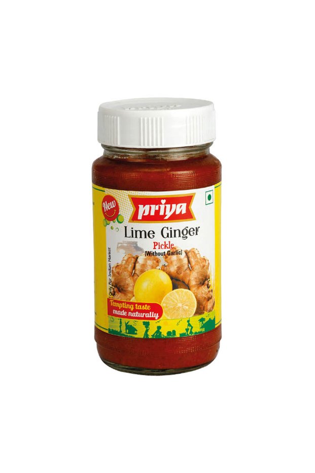LIME GINGER PICKLE IN LIME JUICE 300GM