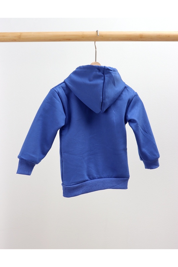 Hanorac albastru baietei 7 - 3