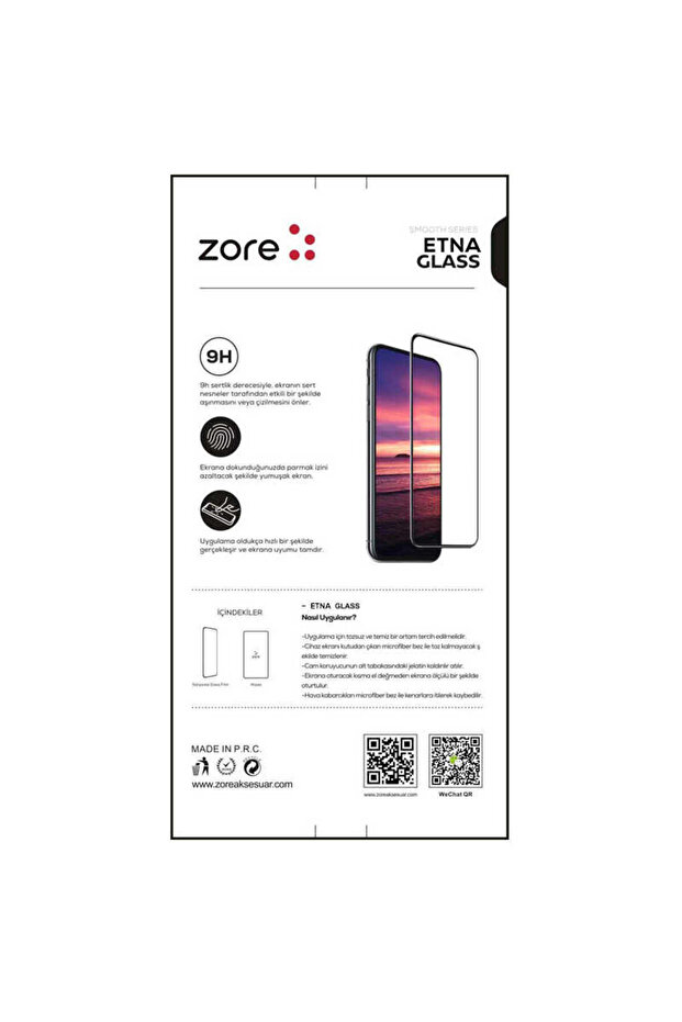 واقي شاشة زجاجي متوافق مع هاتف iPhone 13 Pro من SHRP Etnaa - 3