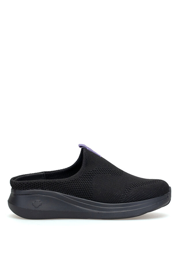 K5221 Alabanda Women's Memory Foam Sabo Slippers Black