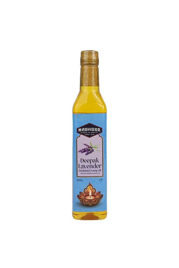 Pooja Lamp Fuel Enriched with Relaxing Lavender Essential Oil (500ml)