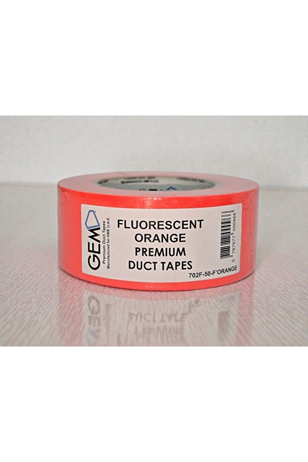 - Premium Duct/Cloth Tapes 50mmx25M - (FLUORESCENT ORANGE)