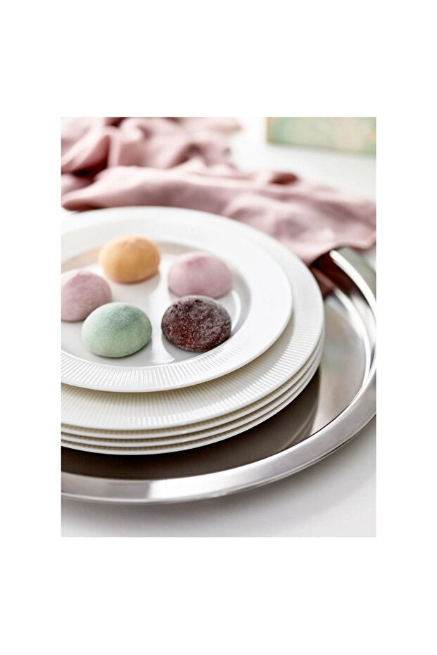 OFANTLIGT tatlı tabağı , beyaz, 22 cm - 2