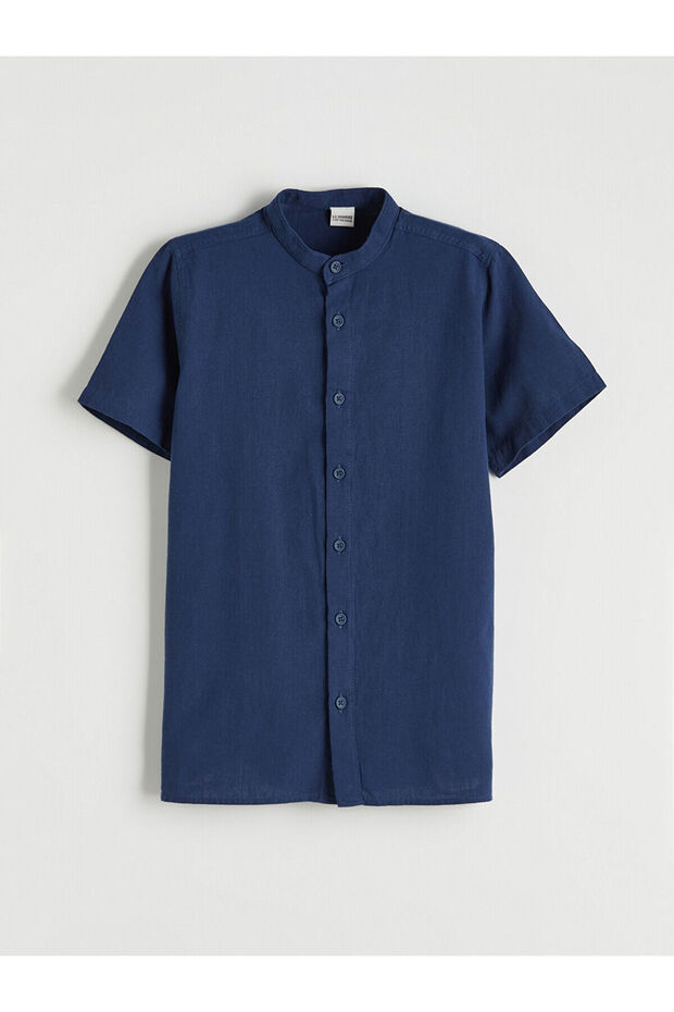 Hakim Yaka Boys' Poplin Shirt