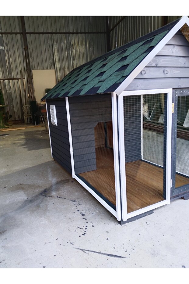 Ahşap köpek kulübesi 🐕 - 4