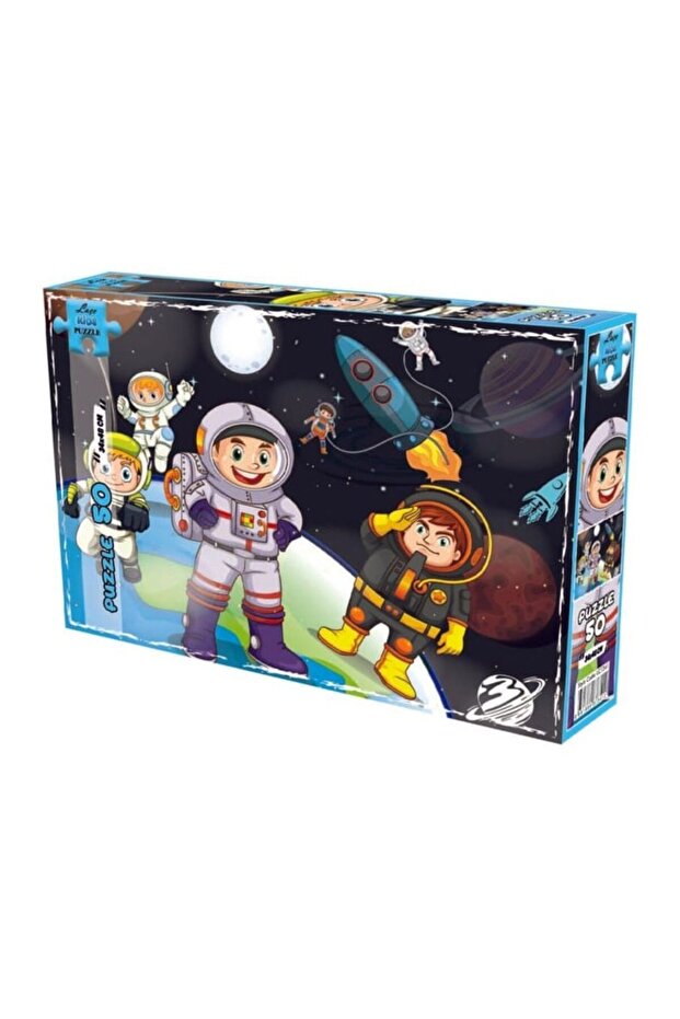 Laço kids space journey puzzle 50 pieces lc7341