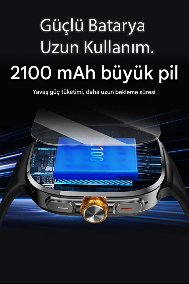 Android Akıllı Saat 5G SIM Bluetooth Arama 2.16" AMOLED GPS NFC Wi-Fi - 5