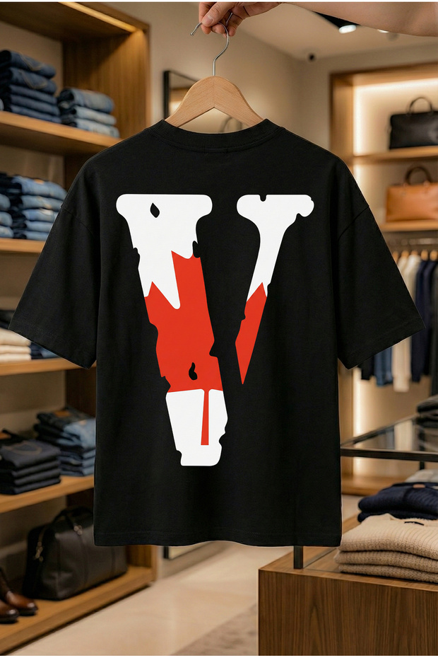 Summer Short Sleeve T-Shirt Anti-Sweat Cotton Printed T-Shirt Canada V