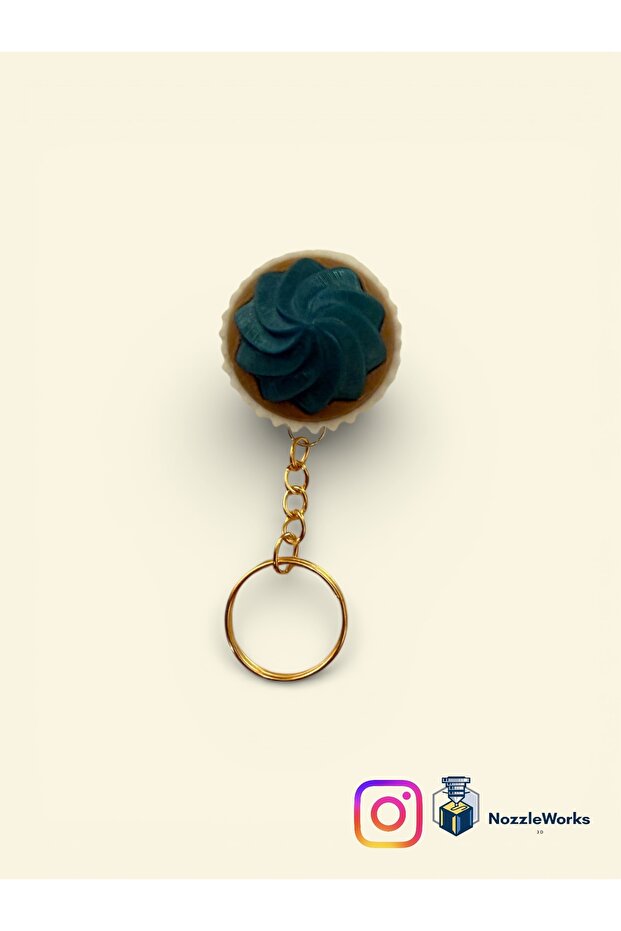 Clickerli Cupcake Keychain - 2