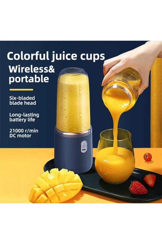 Portable multi-functional rechargeable juice blender - 8