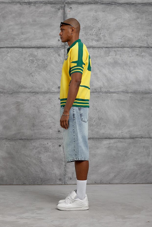 Yellow Team Triko Tshirt - 4