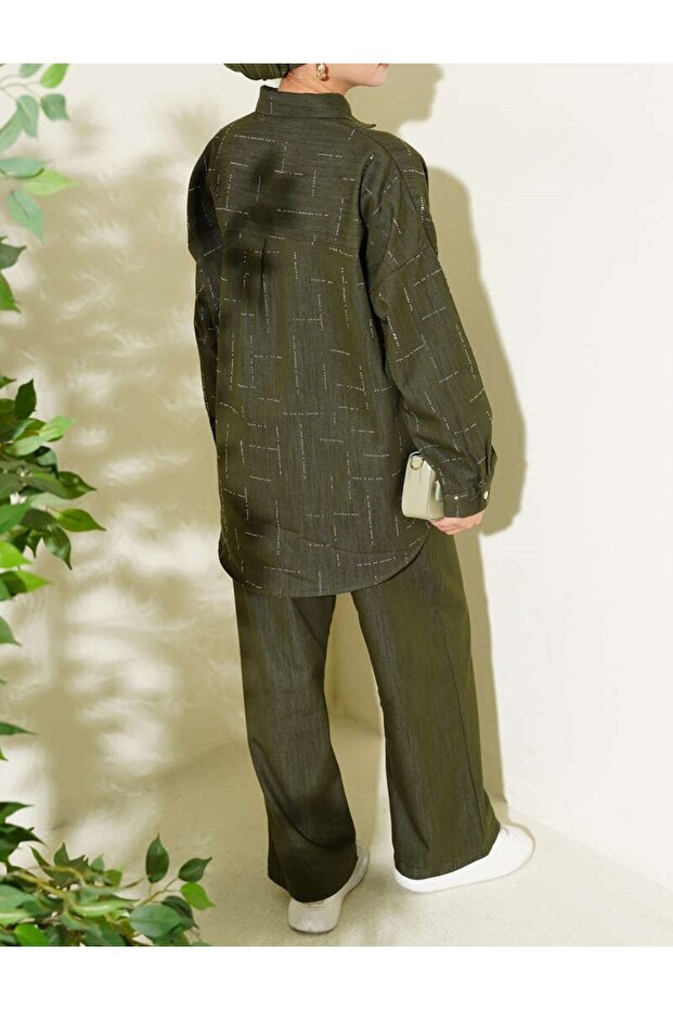 Vertical Mini Stone Double Set - 3