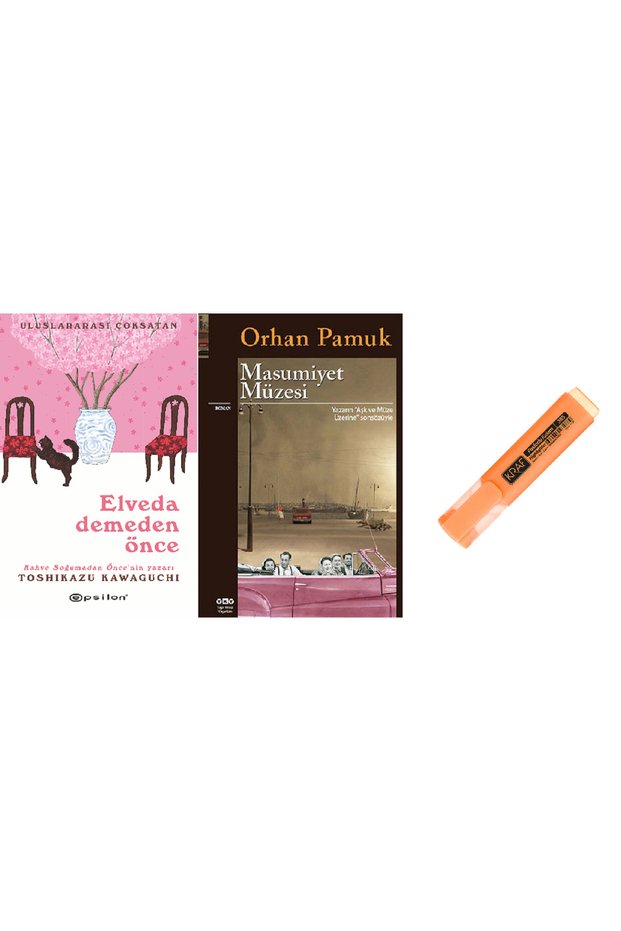 Elveda Demeden Önce + Masumiyet Müzesi 2 Books KALEM HD