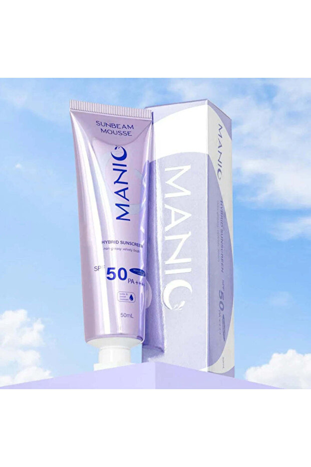 Manic Beauty Sunbeam Mousse Hybrid SPF 50 PA++++ Sunscreen