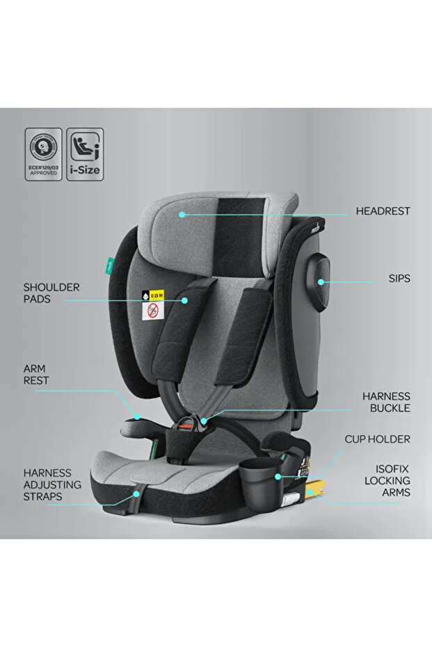 - فولدا ماكس - رمادي - 2