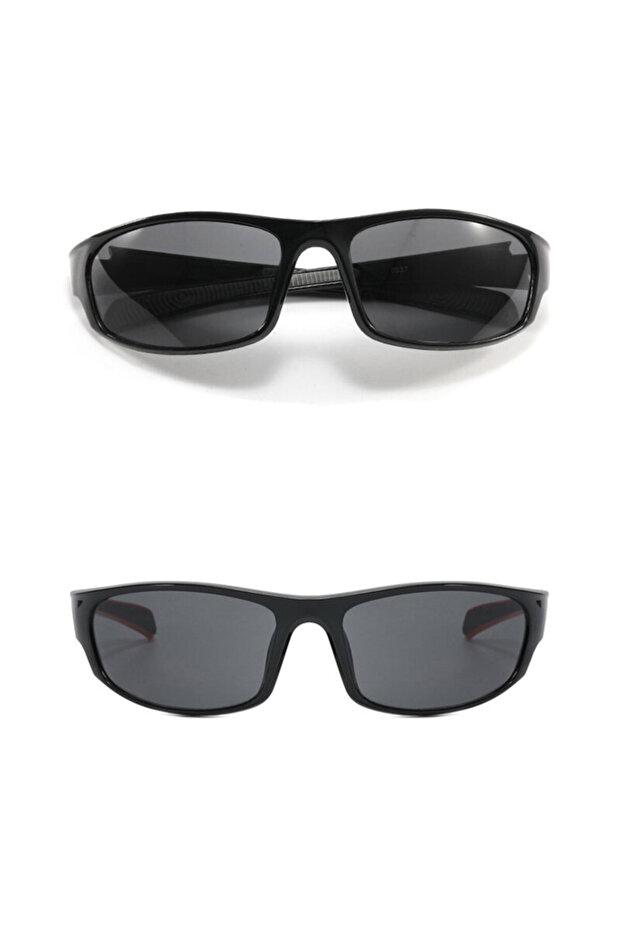 Sport Rectangular Sunglasses 9937, Blue - 2