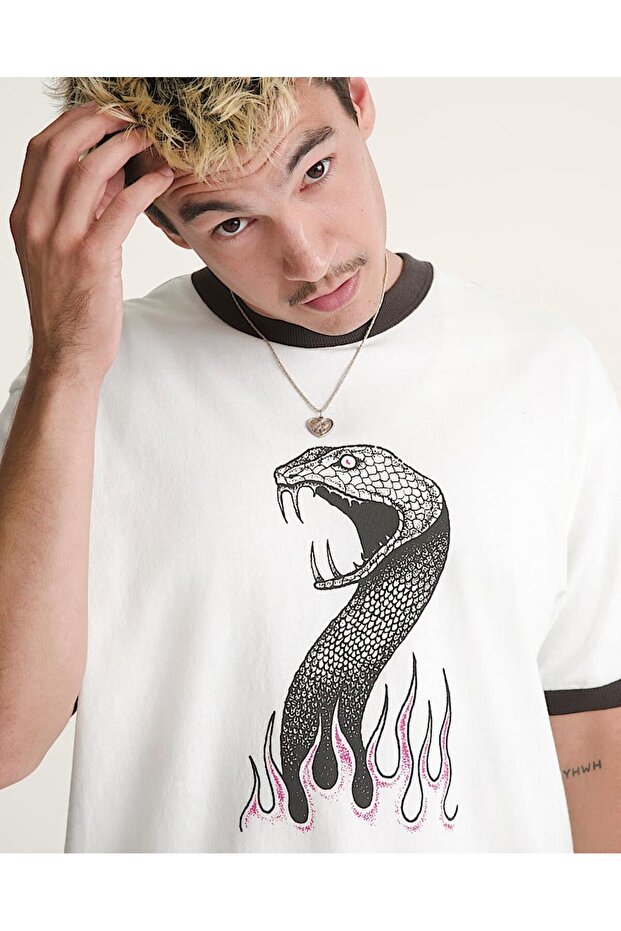 Skate Mike G Snake Flame Ringer - 3