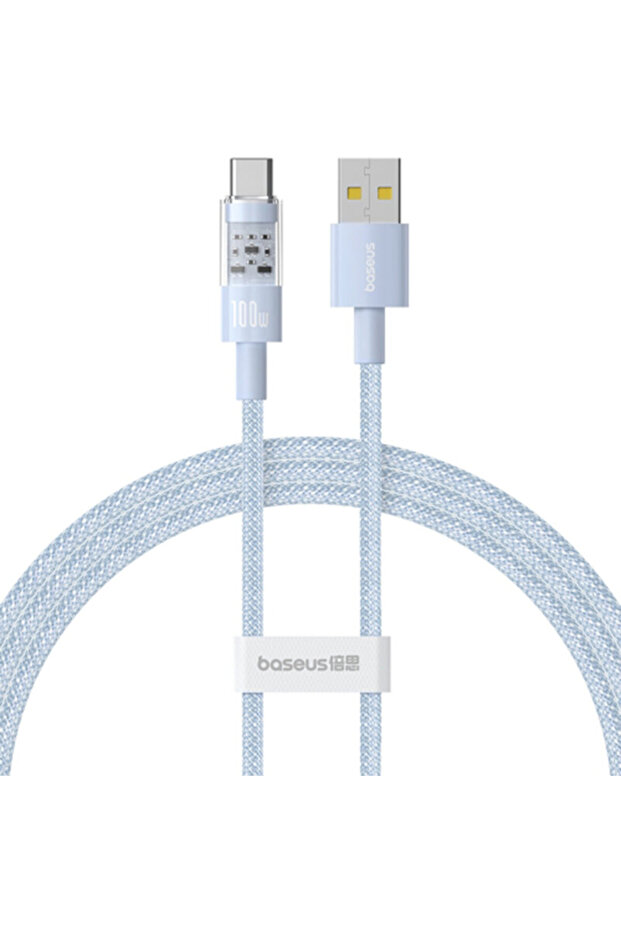 Type-C Super Fast Charge Cable Baseus, 100W, 1m - 1