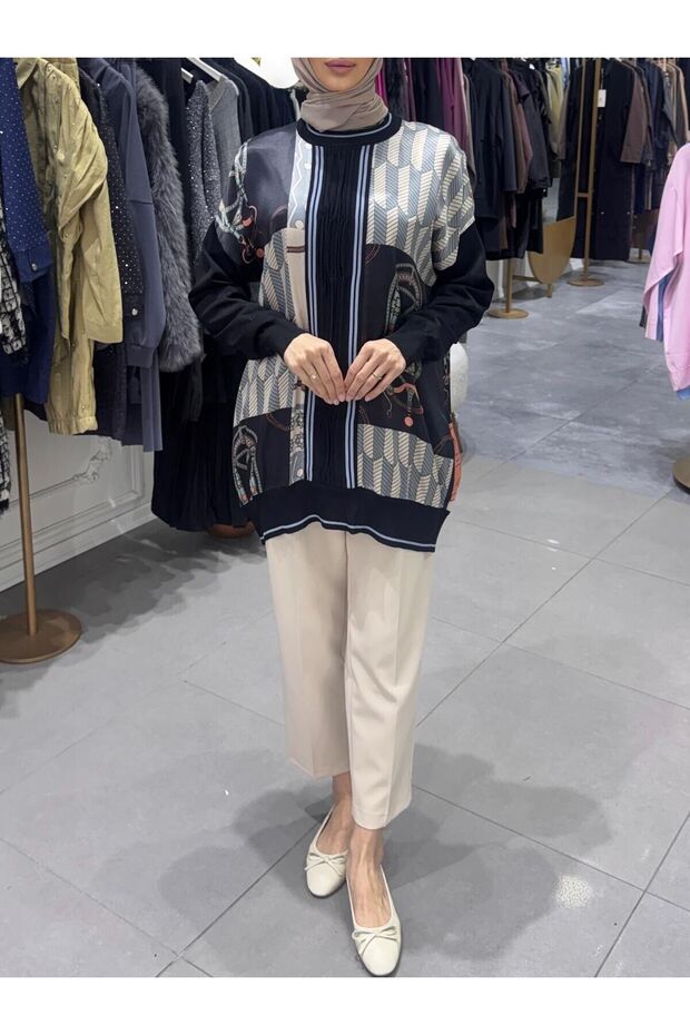 MERSERİZE ZİNCİR TUNİK - 3
