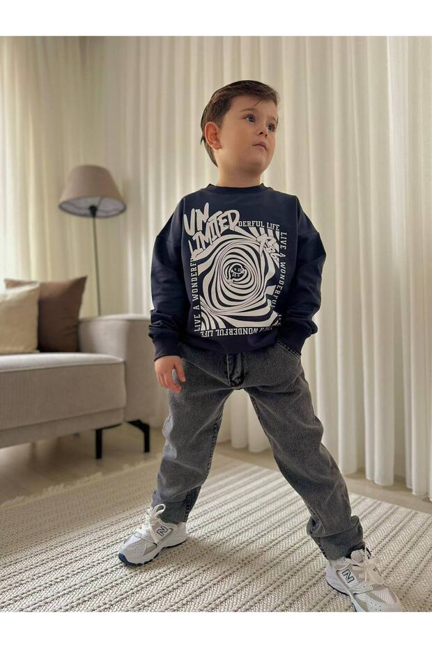 طقم جينز رياضي - 2