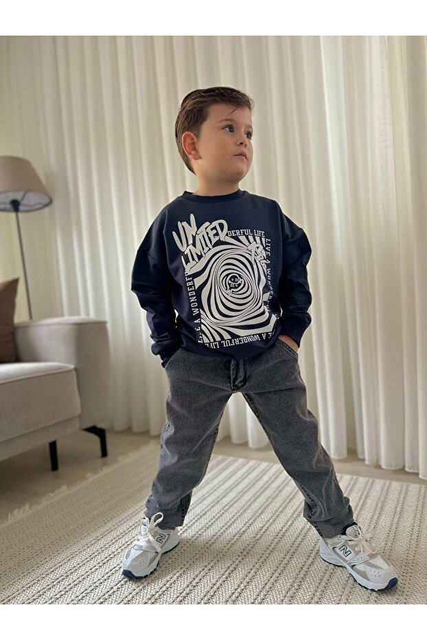 طقم جينز رياضي - 3