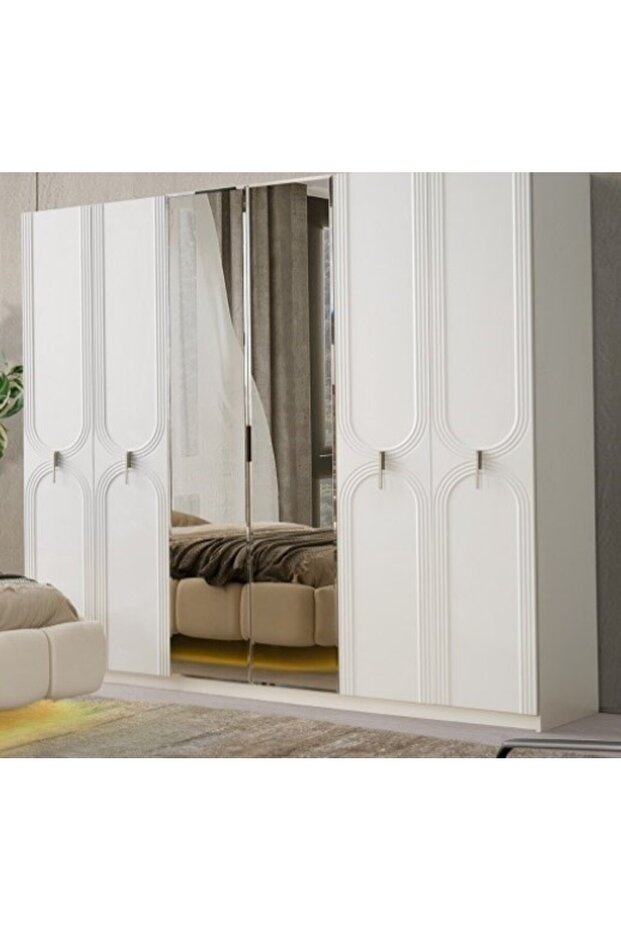 MERİÇ 6 KAPILI MDF DOLAP - 1