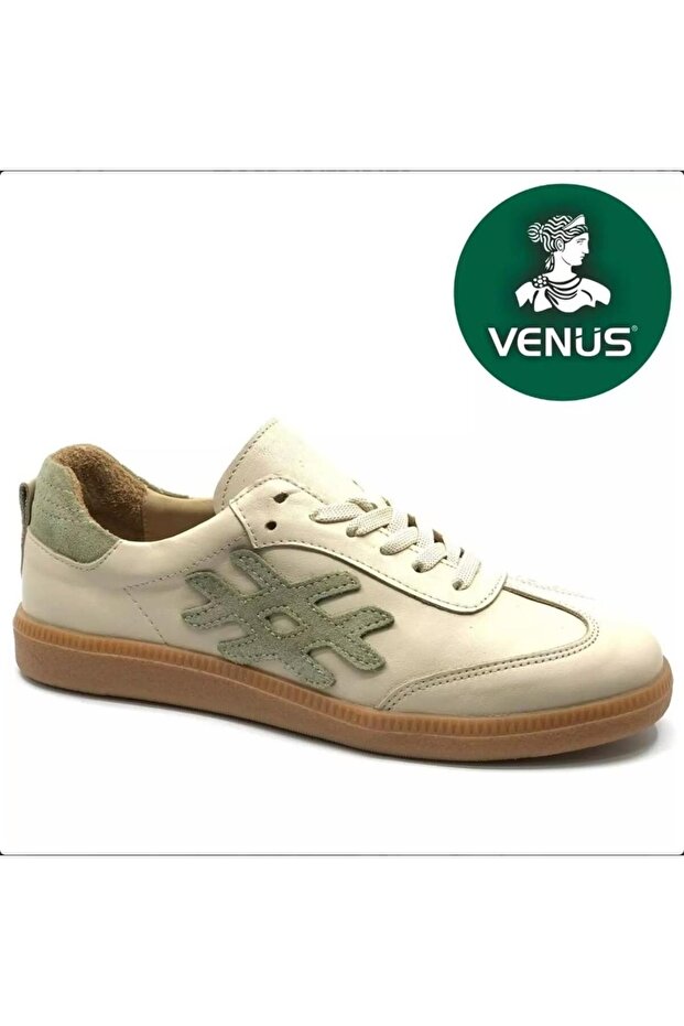 2609901Y Women's Genuine Leather Premium Sneaker Shoes