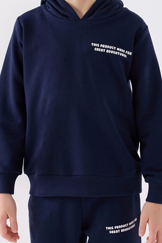 Boy's tracksuit - navy blue - 4