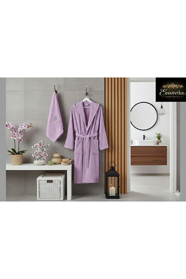 EVANORA CEPLİ BORNOZ - 1