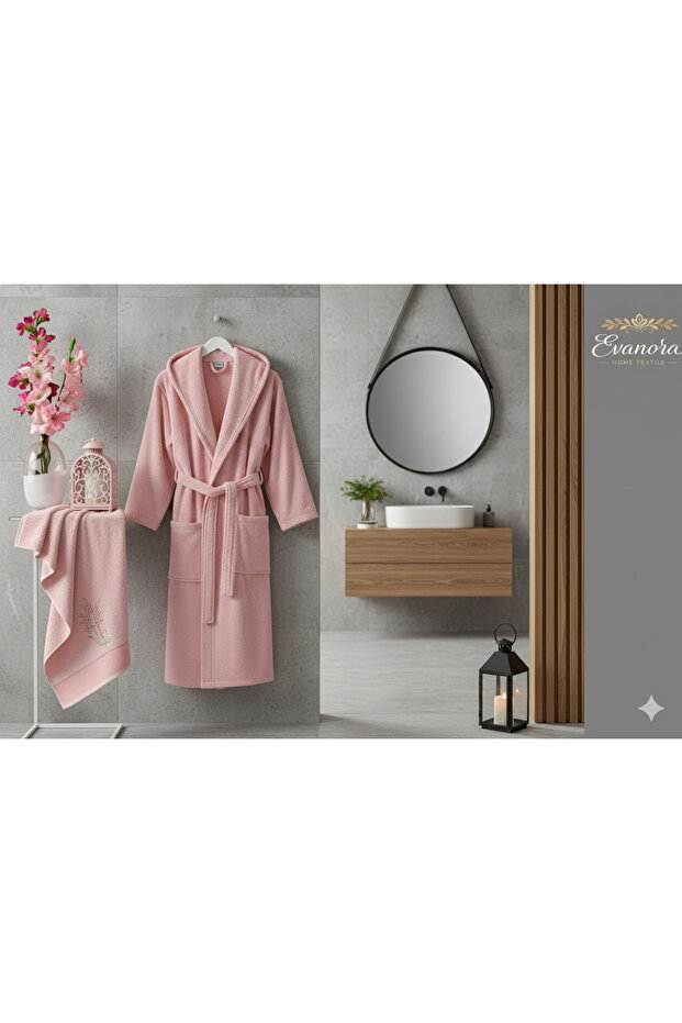 EVANORA CEPLİ BORNOZ - 1