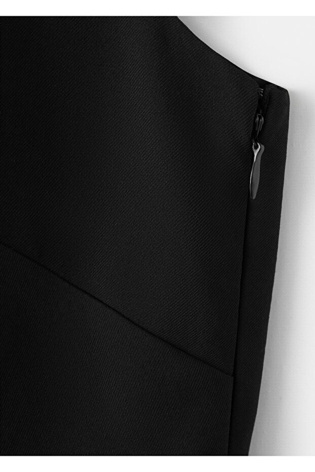 Sırtı açık halter yaka tulum - 7