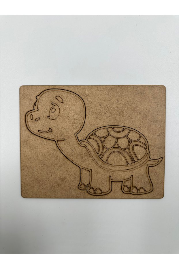 10 Pieces Turtle Wooden Painting School Event Activity Art 15 cm