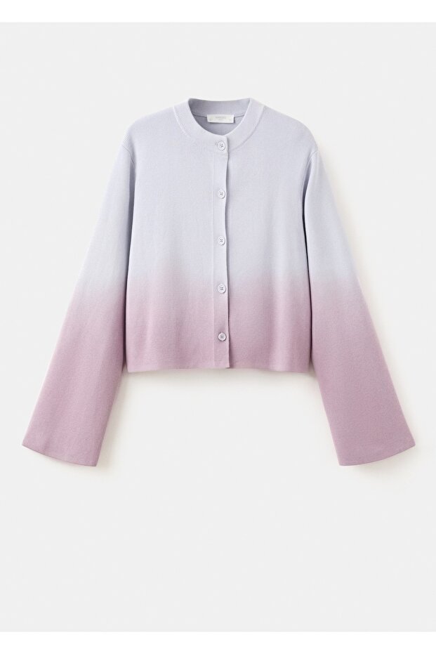 %100 pamuklu degrade ceket - 3